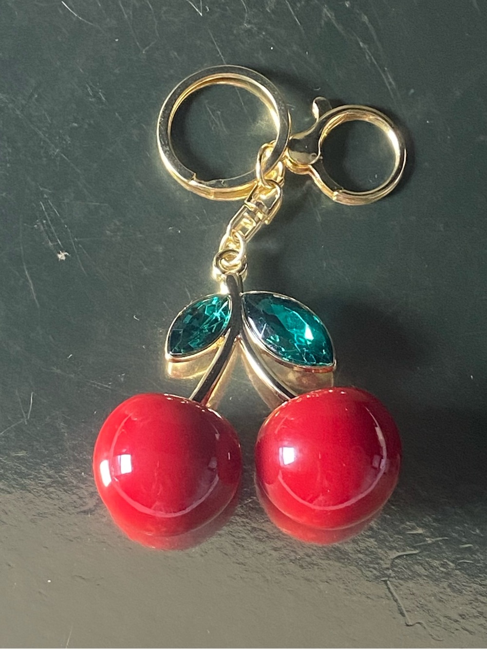 Cherry Pendant Keychain